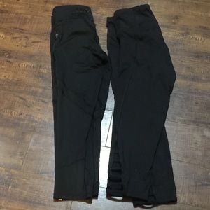 Champion black cropped workout pants